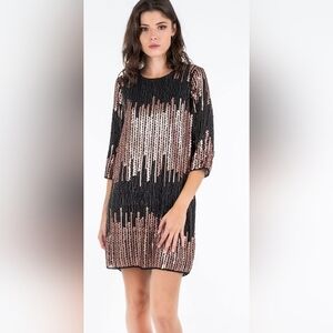 Molly Bracken All Over Sequins Dress Size XS